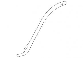 Toyota 4Runner 10-24 Limited rear left door arch trim