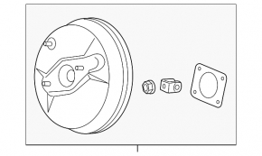 Vacuum booster Acura ILX 13-15 prerest