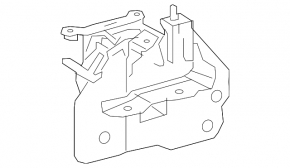 Left engine mount for Lexus RX350 16-22
