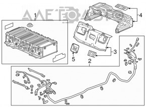 High voltage cable main Honda Accord 13-15 hybrid