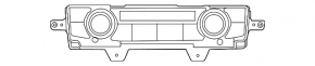 Climate control Nissan Maxima A36 16-23 auto