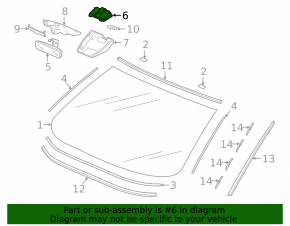 Front Camera Honda Accord 18-22