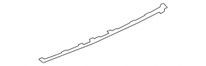 Bracket for the foot-operated trunk lid opening sensor for the Audi A6 C7 16-18