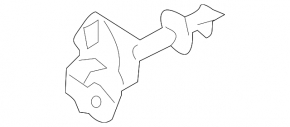 Subaru b10 Tribeca front left door stop