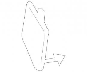 Nissan Altima 11-12 sedan front bumper tow hook cap