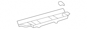 Toyota Highlander 01-07 trunk tray