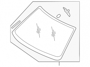 Subaru B10 Tribeca windshield