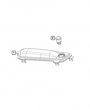 Light sensor Jeep Cherokee KL 14-