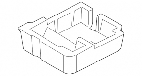 Styrofoam for the BMW X3 F25 11-17 compressor
