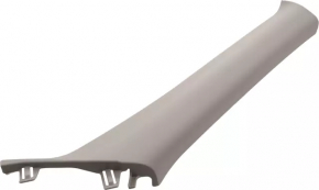 Front pillar trim upper right Nissan Rogue 14-20 gray