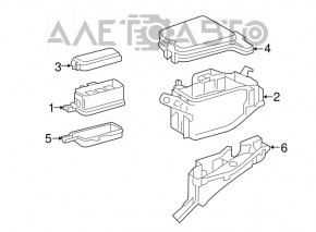 Toyota Highlander Relay Box 14-19 3.5