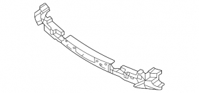 Front bumper absorber Hyundai Elantra 21-23 N Line