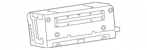 Mercedes GLC 16-19 Radio Tape Recorder with Navigation