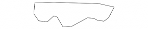 Front bumper mount left Mazda3 MPS 09-13