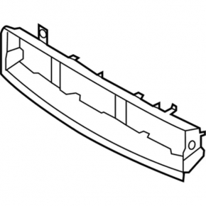 Upper radiator deflector Ford Ecosport 18-22