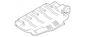Intake manifold for Audi A4 B8 08-16 2.0T plastic