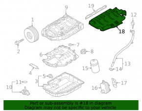 Intake manifold for Audi A4 B8 08-16 2.0T plastic