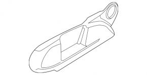 Volkswagen ID.4 23-25 passenger seat control trim for electric