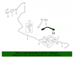Lambda probe 2 for Chevrolet Volt 16-19