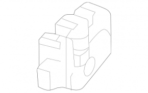 Actuator motor drive heater ventilation Mercedes W164 ML