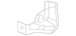 Intercooler bracket right Honda CRV 17-22 1.5T upper