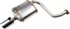 Muffler rear part with barrel left Nissan Maxima A36 16-19 3.5