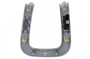 White Chevrolet Volt 11-15 gearshift pad frame