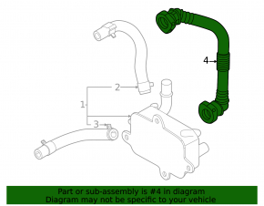 Cooling system hose Genesis GV60 23-25