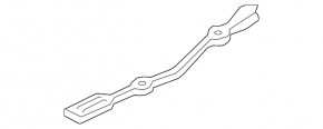 Engine protection bracket center Kia Optima 11-15 type 2