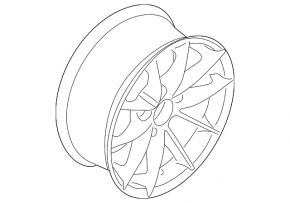 Wheel disk R18 BMW 3 F30 12-18 18" style 415