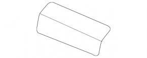 Front bumper tow hook cap lower VW Atlas 21-23 structure