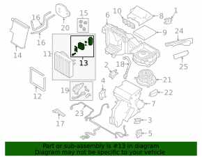 VW Atlas 18-25 Air Conditioning Heater Valve