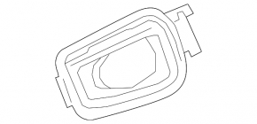 Fuel filler flap housing BMW 4 G22 G26 21-25