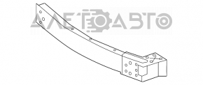 Front Bumper Reinforcement Toyota Highlander 14-19