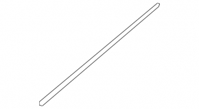 Fastening of the front left windshield molding VW Tiguan 18-24