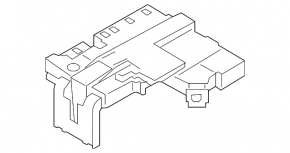 Distribution module battery BMW 5 F10 09-16
