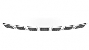 Radiator grill inserts set grill Jeep Cherokee KL 19- chrome