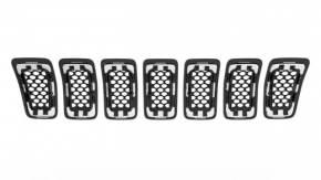 Radiator grill inserts set grill Jeep Cherokee KL 19- chrome