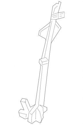 Window lifter with motor front left Acura MDX 14-20