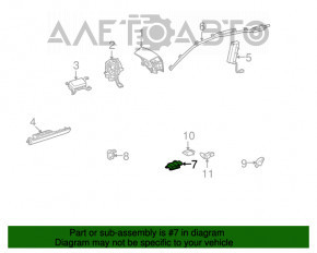 Lexus RX350 10-15 SRS Airbag Module