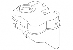 Coolant expansion tank for Porsche Macan 19-26