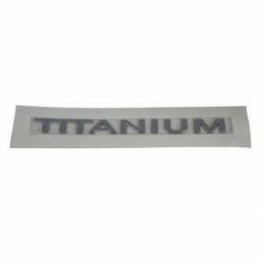 Emblem inscription Titanium tailgate Ford Ecosport 18-22