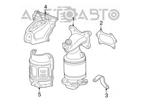 Acura TLX 15- Manifold Guard