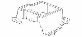 Small trunk tray for Chevrolet Volt 16-