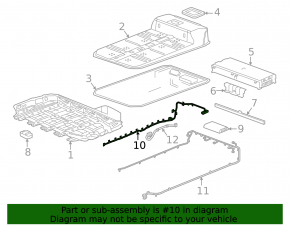 Chevrolet Bolt 17-High Voltage Battery Wiring