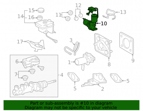 Lexus LS460 LS600h 07-17 Brake Booster Pump