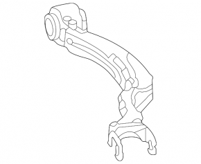 Lower control arm, front left, Land Rover Range Rover 22-25