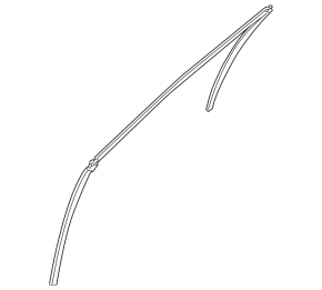 Front right glass seal for Nissan Altima 13-18
