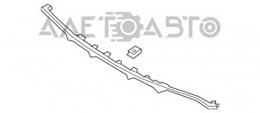 Lower trim for the rear bumper of the Hyundai Sonata 15-17 sport with 2 pipes