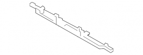 Kia Sorento 16-18 trunk door number plate light strip without camera, assembled